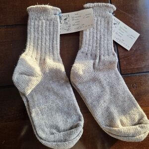 Alpaca Beige Socks